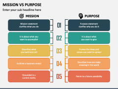 Mission Vs Purpose PPT Slide 1