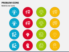 Problem Icons PPT Slide 1