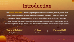 Mahakumbh 2025 PPT Slide 2