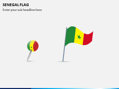 Senegal Flag PPT Slide 1