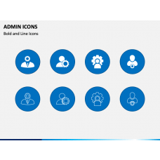 Administration Icons PowerPoint Template - PPT Slides