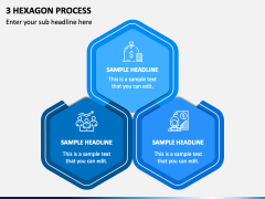3 Hexagon Process PPT Slide 2