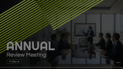 Annual Review Meeting Animated Presentation - SketchBubble