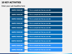 10 Key Activities PPT Slide 1