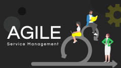 Agile Service Management PPT Slide 1
