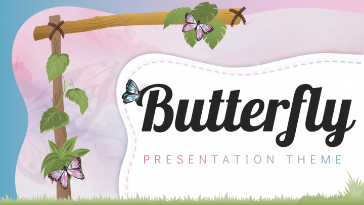 Butterfly Presentation PPT Slide 1