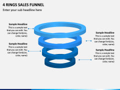 4 Rings Sales Funnel PPT Slide 1