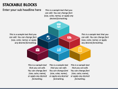 Stackable Blocks PowerPoint and Google Slides Template - PPT Slides