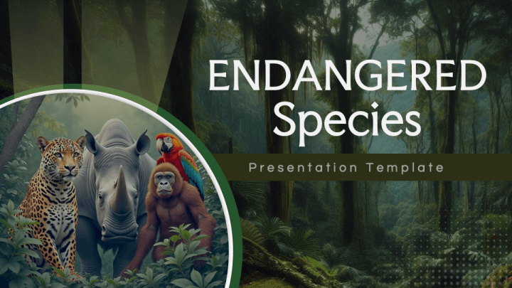 Free Endangered Species Presentation For Powerpoint And Google Slides Free Endangered Species Presentation For Powerpoint And Google Slides