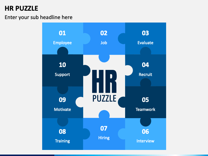 HR Puzzle PPT Slide 1