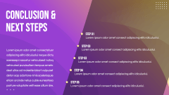 Conclusion and Next Steps PPT Slide 4