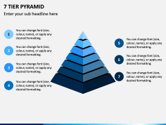 7 Tier Pyramid PPT Slide 1