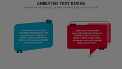 Animated Text Boxes Animated Presentation - SketchBubble