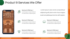 Green Orange Presentation Theme PPT Slide 5