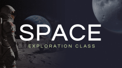 Space Exploration Class PPT Slide 1