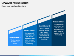 Upward Progression PowerPoint and Google Slides Template - PPT Slides