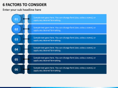 PowerPoint 6 Factors