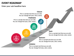 Event Roadmap Powerpoint Template - Ppt Slides