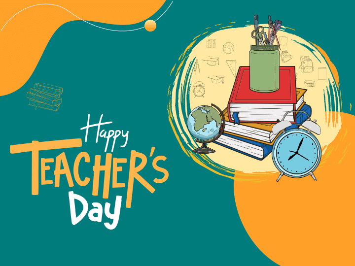 Free Download - Teachers Day in India | PowerPoint Template & Google Slides