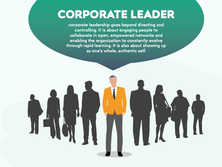 Corporate Leader PPT Slide 1