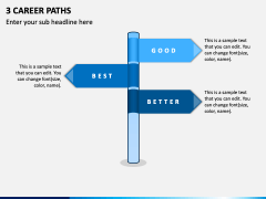 3 Career Paths PPT Slide 1