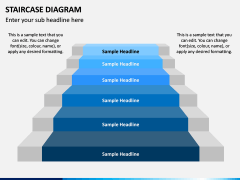 Staircase Diagram PPT Slide 4