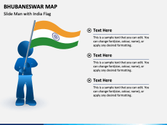 Bhubaneswar Map PPT Slide 5