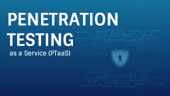 Penetration Testing as a Service (PTaaS) PPT Slide 1