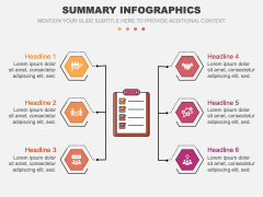 Summary Infographics for PowerPoint and Google Slides - PPT Slides