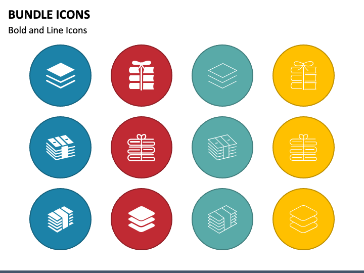 Bundle Icons PowerPoint Template   PPT Slides