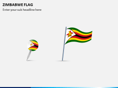 Zimbabwe Flag PPT Slide 1