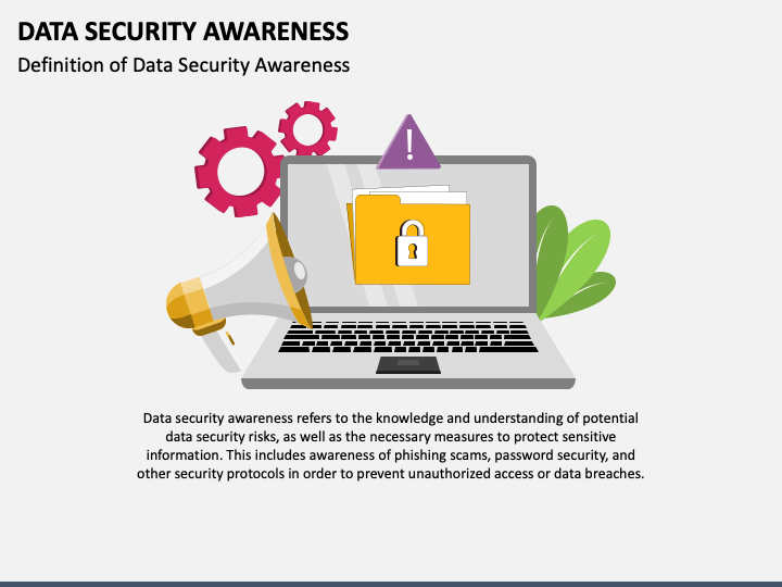 Data Security Awareness PPT Slide 1