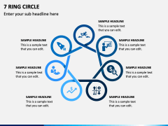 7 Ring Circle PPT Slide 1