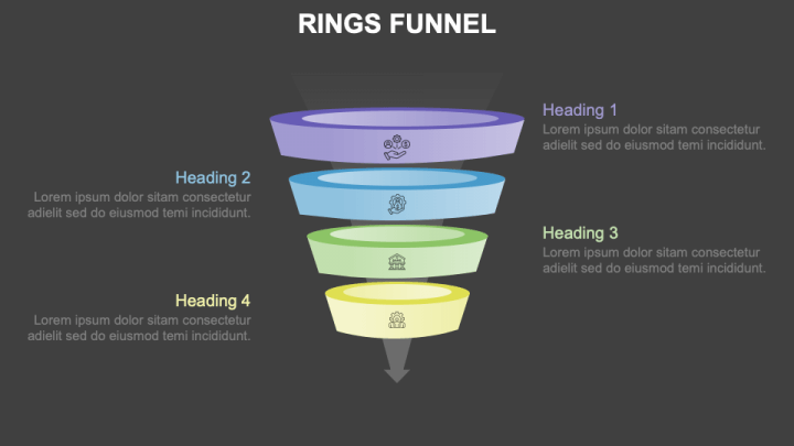 Rings Funnel PPT Slide 1