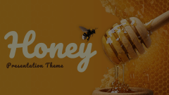 Honey Theme Animated Presentation - SketchBubble