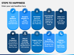 Steps to Happiness PPT Slide 3