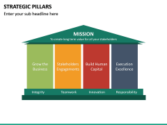 Strategic Pillars free PPT slide 2