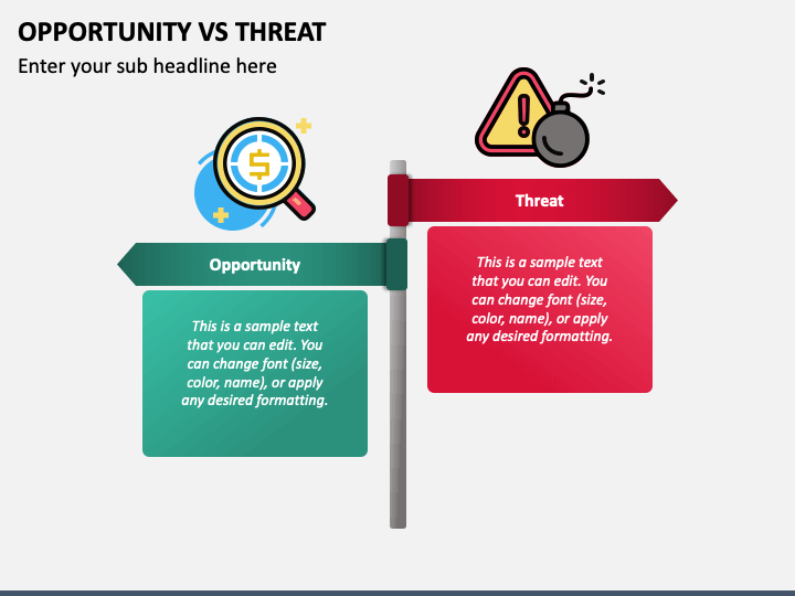 Opportunity Vs Threat PPT Slide 1