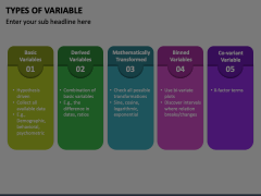 Types of Variable Animated Presentation - SketchBubble