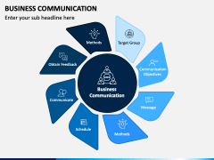 Business Communication PowerPoint and Google Slides Template - PPT Slides