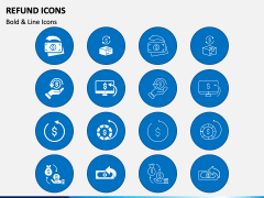 Refund Icons PPT Slide 2