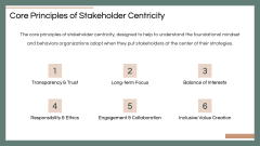 Stakeholder Centricity PPT Slide 3