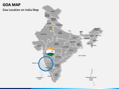Goa Map PPT Slide 3
