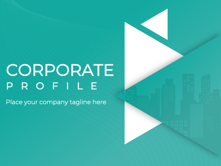 Animated Corporate Profile PPT Slide 1