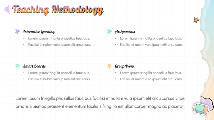 Free - Aesthetic School Presentation Background for PowerPoint and ...
