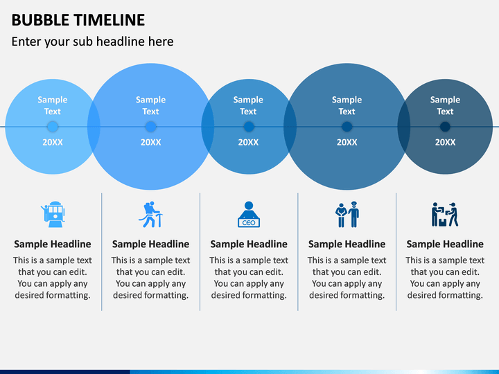 Bubble Timeline Powerpoint Template Sketchbubble
