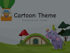 Cartoon Theme Animated Presentation - SketchBubble