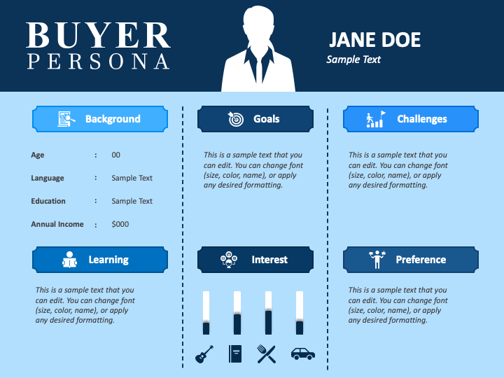 Buyer Persona - Free Download PPT Slide 1