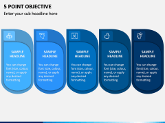 5 Point Objective PPT Slide 1