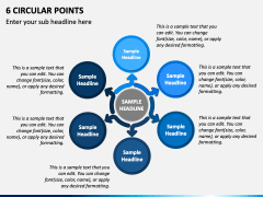 6 Circular Points PPT Slide 1